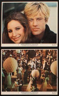 8w966 WAY WE WERE 4 8x10 mini LCs '73 Barbra Streisand & Robert Redford, gorgeous Lois Chiles!