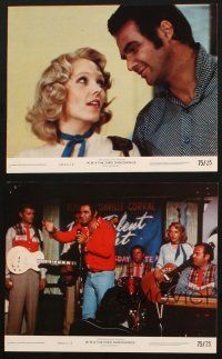 8w965 W.W. & THE DIXIE DANCEKINGS 4 8x10 mini LCs '75 Burt Reynolds as 1950s country hoodlum!