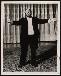 8w134 YES GIORGIO 10 8x10 stills '82 great images of famous opera singer Luciano Pavarotti!