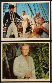 8w863 MUTINY ON THE BOUNTY 6 color 8x10 stills '62 Marlon Brando, Trevor Howard, Tarita