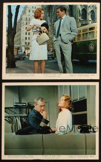 8w962 SUNDAY IN NEW YORK 4 color 8x10 stills '64 Rod Taylor, sexy Jane Fonda, Cliff Robertson!
