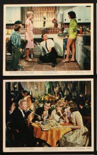 8w874 TICKLISH AFFAIR 6 color 8x10 stills '63 sexy Shirley Jones, Gig Young, Red Buttons!