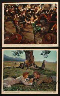 8w901 UNSINKABLE MOLLY BROWN 5 color 8x10 stills '64 Debbie Reynolds, Harve Presnell, Ed Begley