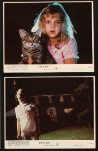 8w808 CAT'S EYE 7 8x10 mini LCs '85 Drew Barrymore, James Woods, Hays, written by Stephen King!