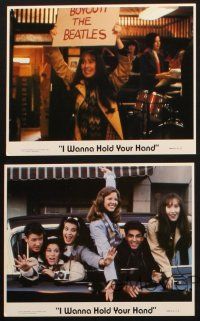 8w932 I WANNA HOLD YOUR HAND 4 8x10 mini LCs '78 Robert Zemeckis, Beatlemania, great images!