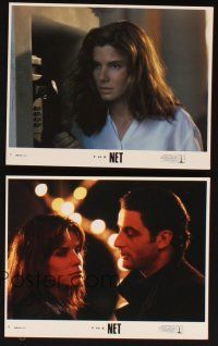 8w674 NET 8 8x10 mini LCs '96 Sandra Bullock's identity has been deleted, Internet crime thriller!