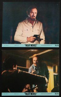 8w685 NIGHT MOVES 8 8x10 mini LCs '75 Gene Hackman, Susan Clark, Yulin, directed by Arthur Penn
