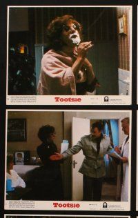 8w780 TOOTSIE 8 8x10 mini LCs '82 Dustin Hoffman in drag, Jessica Lange, Teri Garr, Dabney Coleman