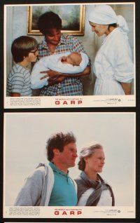 8w838 WORLD ACCORDING TO GARP 7 8x10 mini LCs '82 Robin Williams, Mary Beth Hurt, Glenn Close!