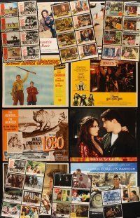 8x039 LOT OF 49 LOBBY CARDS '40 - '01 great images from a variety of decades & genres!