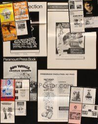 8x087 LOT OF 20 UNFOLDED AND FOLDED CUT PRESSBOOKS '65-80 Godfather II, American Graffiti + more!