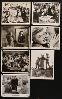 8x194 LOT OF 7 BARBARA STANWYCK STILLS '40s-80s The Two Mrs. Carrolls, The Furies & more!