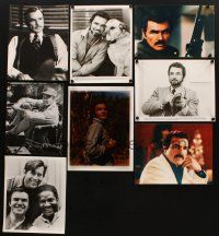 8x182 LOT OF 8 BURT REYNOLDS 8x10 STILLS '70s-80s also with 8x10 transparency from Skullduggery!