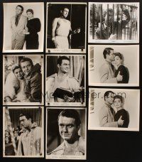 8x172 LOT OF 9 CLIFF ROBERTSON 8x10 STILLS '40s-60s great close portraits of the actor!