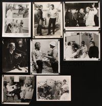 8x180 LOT OF 8 DIRECTOR CANDID 8x10 STILLS '50s-80s with the cast & crew behind the scenes!
