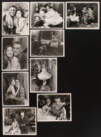 8x228 LOT OF 9 REPRO 8x10 STILLS FROM LAUGH CLOWN LAUGH '80s Lon Chaney & Loretta Young!
