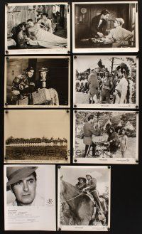 8x175 LOT OF 8 TYRONE POWER 8x10 STILLS '50s-70s The Long Gray Line, Pony Soldier & more!