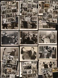 8x114 LOT OF 92 8x10 STILLS OF MEN GETTING PUNCHED '40s-70s cool images from various fight scenes!