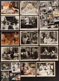 8x142 LOT OF 32 8x10 STILLS OF MASSAGES '40s-70s great images with a few in color!