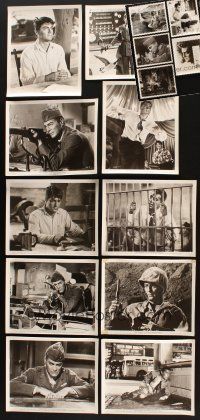 8x151 LOT OF 15 TONY CURTIS 8x10 STILLS '60s great images in uniform from The Outsider!