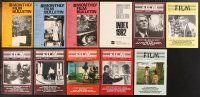 8x097 LOT OF 11 ENGLISH BFI MONTHLY FILM BULLETIN MAGAZINES '70s-80s great images & information!