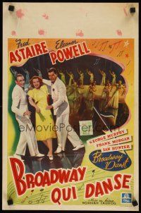 8y022 BROADWAY MELODY OF 1940 Belgian '40s close up of Fred Astaire dancing with Eleanor Powell!