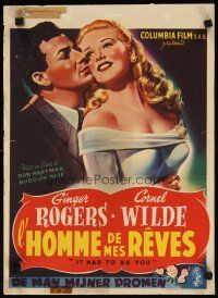 8y104 IT HAD TO BE YOU Belgian '47 Ginger Rogers left 4 different millionaires at the altar!