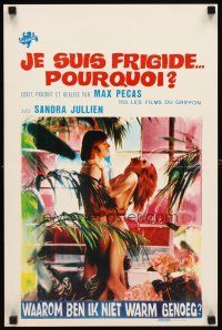 8y124 LET ME LOVE YOU Belgian '74 different art of sexy Sandra Julien, I am Frigid...Why?!