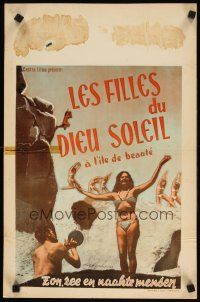 8y125 LET'S GO NATIVE Belgian '63 about TRUE nature lovers, half-naked people cavorting!