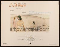 8y491 3 WOMEN 1/2sh '77 directed by Robert Altman, Shelley Duvall, Sissy Spacek, Janice Rule