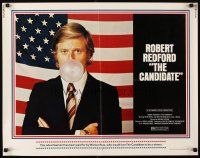 8y540 CANDIDATE 1/2sh '72 great image of candidate Robert Redford blowing a bubble!