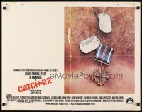 8y554 CATCH 22 1/2sh '70 directed by Mike Nichols, based on the novel by Joseph Heller!