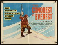 8y568 CONQUEST OF EVEREST 1/2sh '53 Sir Edmund Hillary & sherpa Tensig Norgay, supreme adventure!