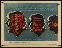 8y618 FACE IN THE CROWD 1/2sh '57 we do whatever Andy Griffith tells us, Elia Kazan!