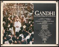 8y636 GANDHI 1/2sh '82 Ben Kingsley as The Mahatma, directed by Richard Attenborough!