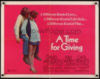 8y637 GENERATION 1/2sh '70 David Janssen, very pregnant Kim Darby, A Time for Giving!