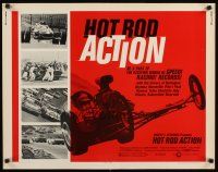 8y669 HOT ROD ACTION 1/2sh '69 the exciting world of speed, drag racing & records, cool car images!