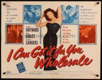 8y678 I CAN GET IT FOR YOU WHOLESALE 1/2sh '51 Susan Hayward made good with a plunging neckline!