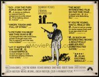 8y681 IF 1/2sh '69 introducing Malcolm McDowell, Christine Noonan, directed by Lindsay Anderson!