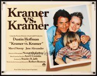 8y699 KRAMER VS. KRAMER int'l 1/2sh '79 Dustin Hoffman, Meryl Streep, child custody & divorce!