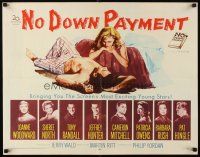 8y746 NO DOWN PAYMENT 1/2sh '57 Joanne Woodward, daring art of unfaithful sexy suburban couple!