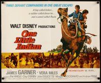 8y755 ONE LITTLE INDIAN revised 1/2sh '73 Disney, artwork of James Garner riding on camel!