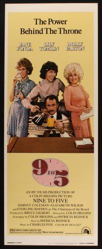 8z020 9 TO 5 insert '80 Dolly Parton, Jane Fonda & Lily Tomlin w/tied up Dabney Coleman!