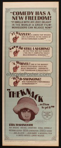 8z414 KNACK & HOW TO GET IT insert '65 Rita Tushingham & Michael Crawford comedy!