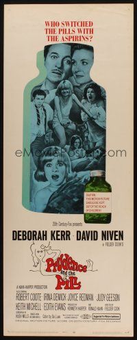 8z614 PRUDENCE & THE PILL insert '68 Deborah Kerr, David Niven, Judy Geeson, birth control comedy!