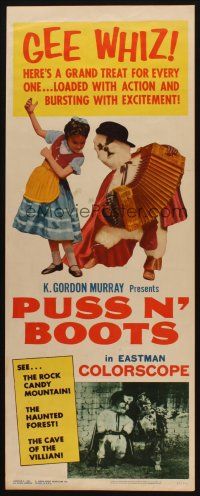8z622 PUSS 'N BOOTS insert '63 Mexican cat, it's loaded with action & excitement!