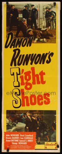 8z726 TIGHT SHOES insert R40s Binnie Barnes, from Damon Runyon story, different image with Shemp!