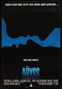 9a012 ABYSS int'l 1sh '89 directed by James Cameron, Ed Harris, Mary Elizabeth Mastrantonio!