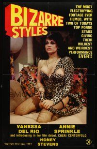 9a082 BIZARRE STYLES video poster R84 Vanessa Del Rio in sexy leopard outfit!