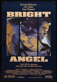 9a100 BRIGHT ANGEL 1sh '91 Michael Fields directed, Dermot Mulroney, Lili Taylor, Sam Shepard!